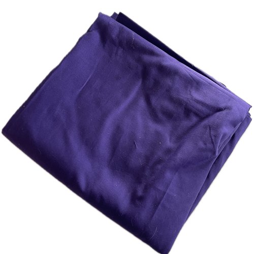 Tissu coton uni violet 50x75 cm