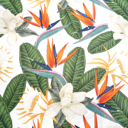 Tissu coton tropical 50x80 cm