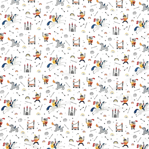 Tissu chevalier 50x80cm