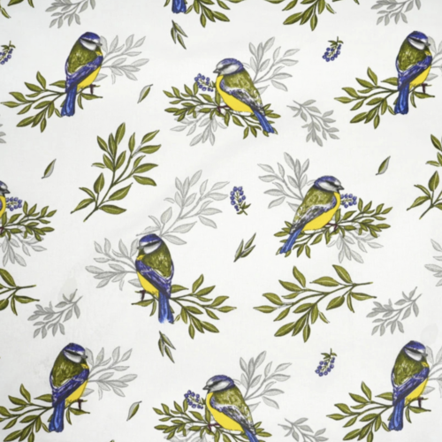 Tissu oiseaux  50x80 cm