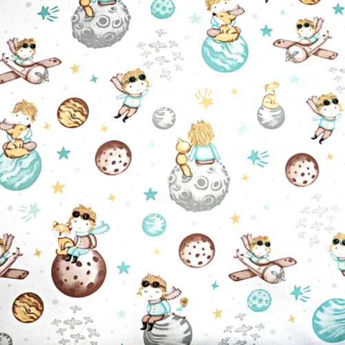 Tissu le petit prince 50x80 cm