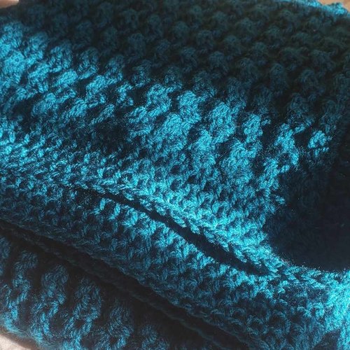 Couverture bébé au crocrhet