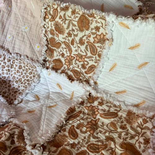 Couverture effet "chiffon"