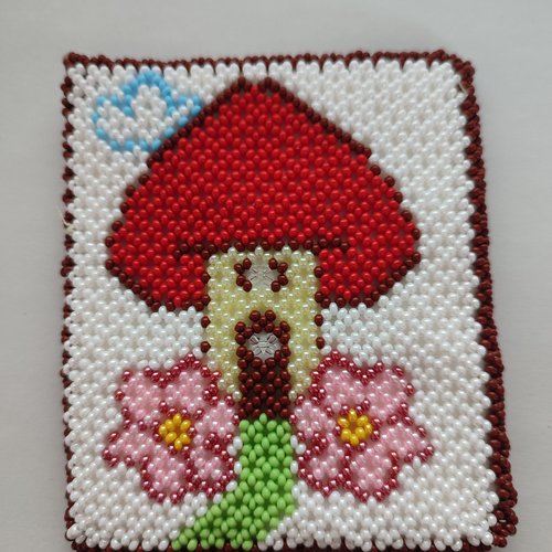 Petit tableau maison champignon