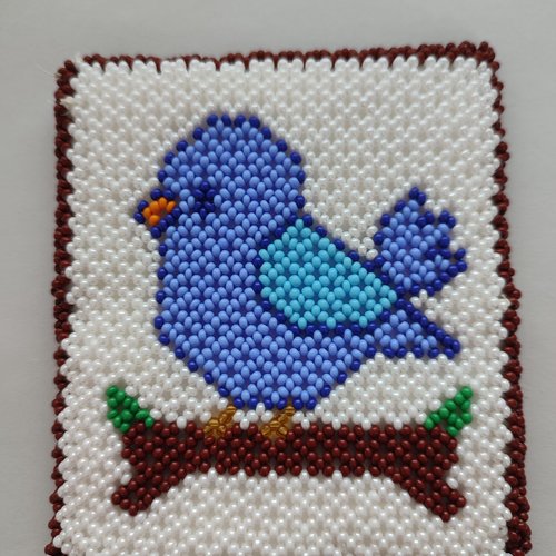 Petit tableau oiseau bleu