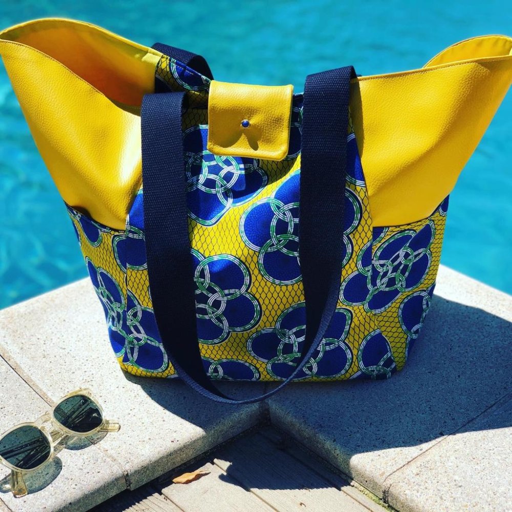 sac cabas multipoches