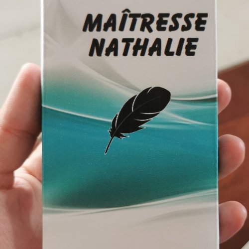 Tablette de chocolat suisse personnalisée - merci maîtresse