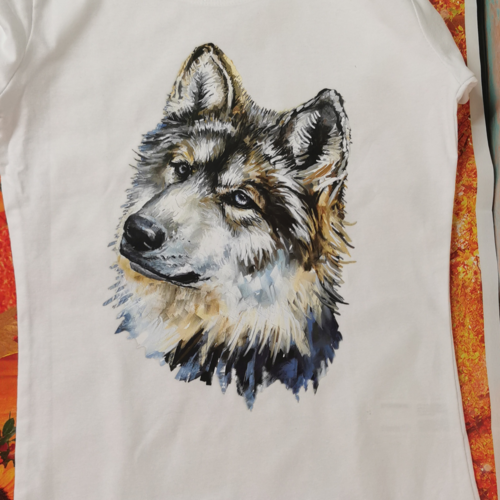 T-shirt enfant - tête de loup