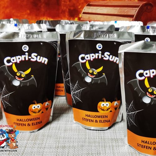 Capri sun personnalisés (par lot de 10) - halloween