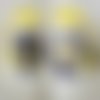Mug bicolore jaune - fc sochaux-montbéliard fcsm
