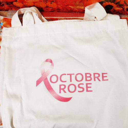 Tote bag - octobre rose