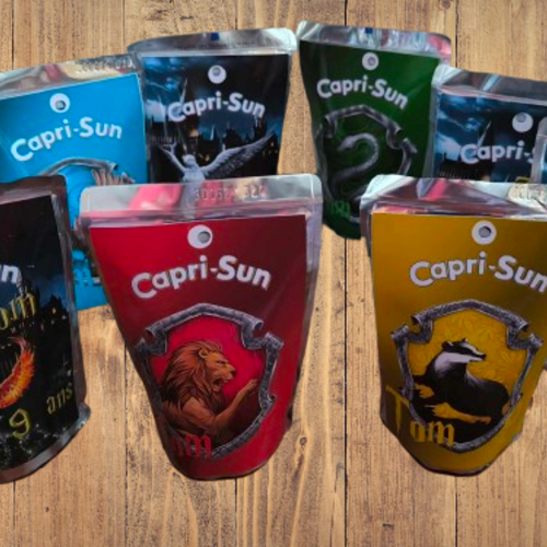 Capri sun personnalisés (par lot de 10)- harry potter