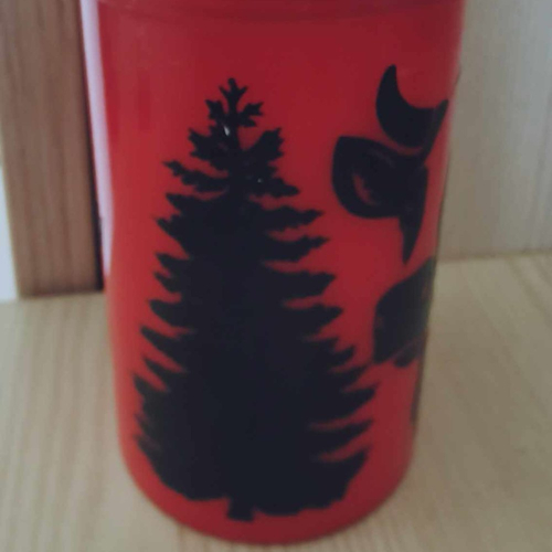 Bougie funéraire - sapin