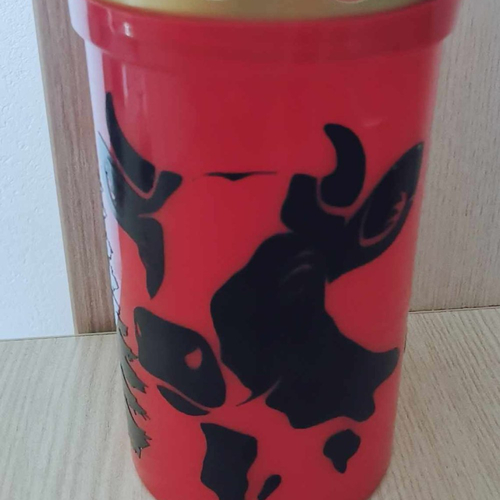 Bougie funéraire - vache
