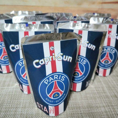 Capri sun personnalisés (par lot de 10)- psg
