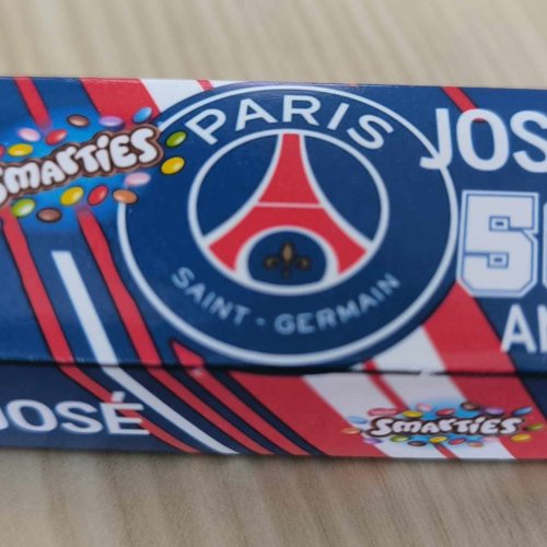 Smarties personnalisés à l'unité - psg