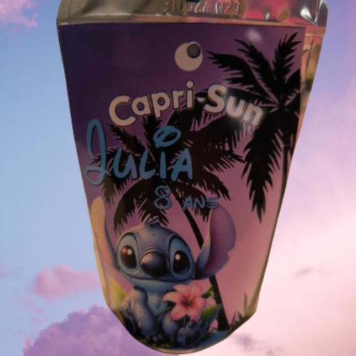 Capri sun personnalisés (à l'unité)- stitch