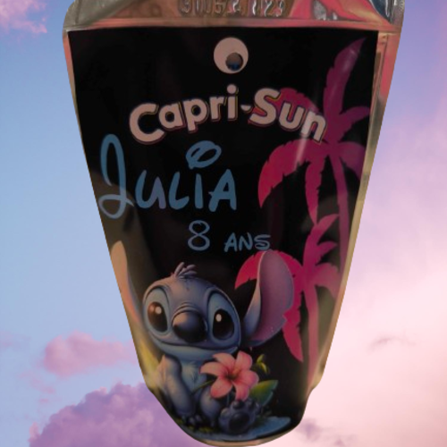 Capri sun personnalisés (à l'unité)- stitch