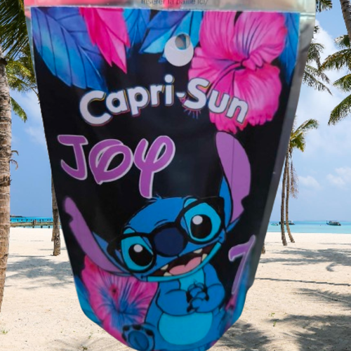 Capri sun personnalisés (à l'unité)- stitch