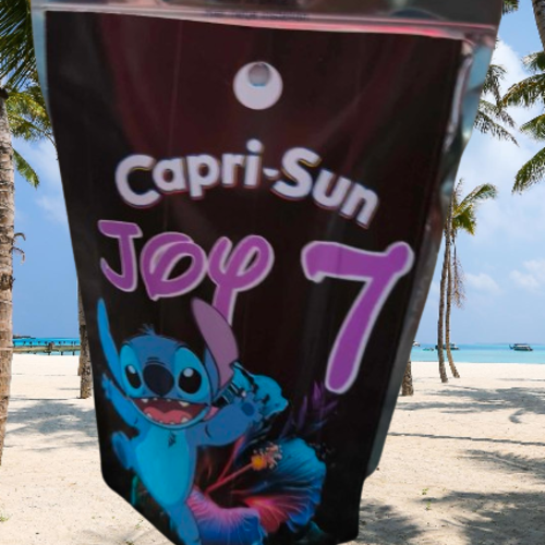 Capri sun personnalisés (à l'unité)- stitch