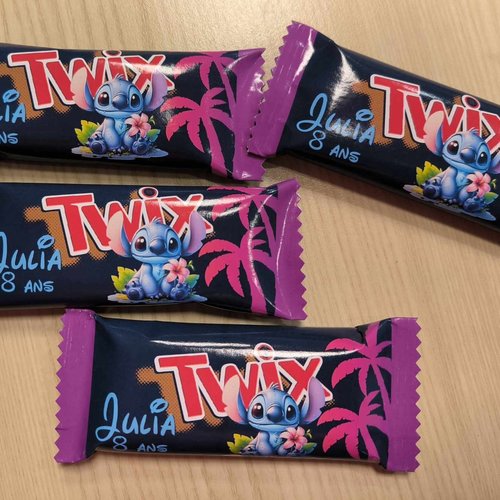 Twix personnalisé (par lot de 10) - stitch