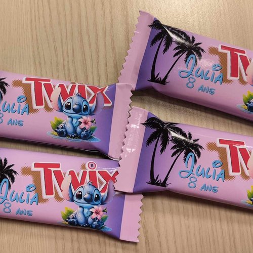 Twix personnalisé (par lot de 10) - stitch