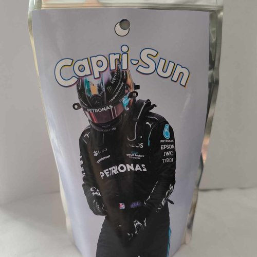 Capri sun personnalisés (à l'unité) - pilote moto