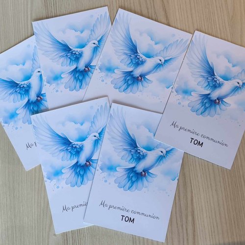 Cartons d'invitation - communion
