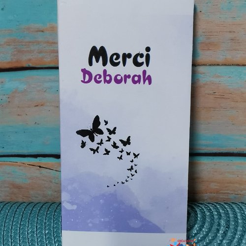 Tablette de chocolat suisse personnalisée - merci atsem/nounou
