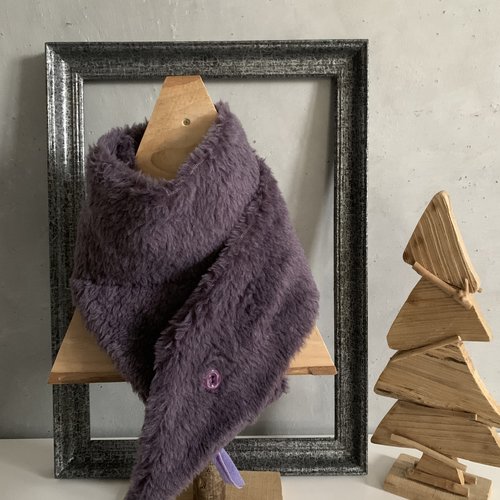 Echarpe fausse fourrure toute douce