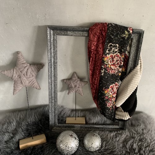 Snood quatre matières