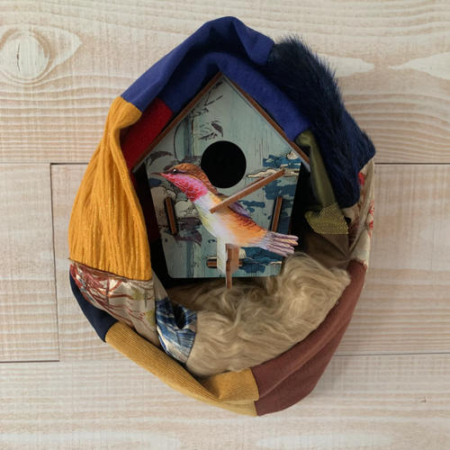 Snood façon patchwork