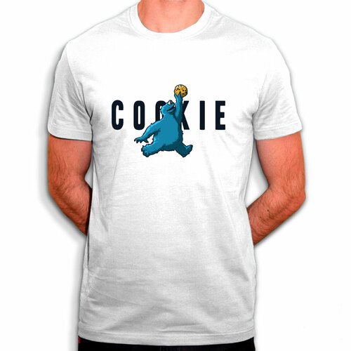 Cookie - t-shirt en coton bio - parodie macaron le glouton