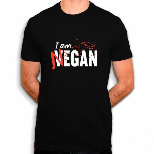 Negan vegan - t-shirt en coton bio - parodie the walking dead