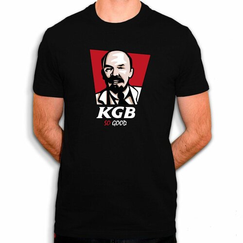 Kgb - t-shirt en coton bio - parodie kfc
