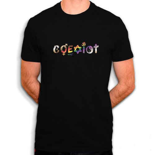 Coexist - t-shirt en coton bio - nous pouvons coexister. un tee shirt utopique