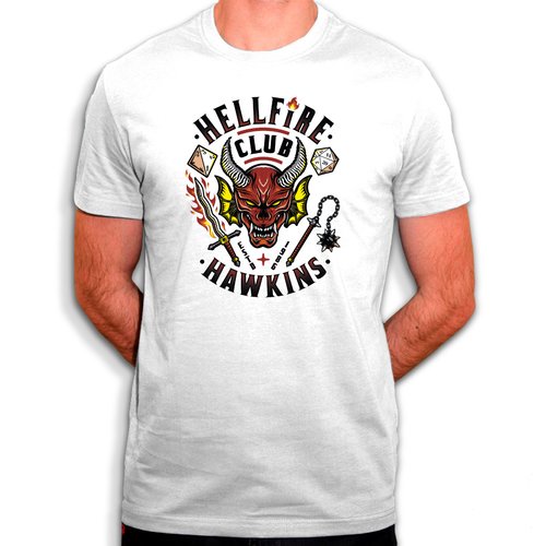 Hellfire club fanart - t-shirt en coton bio - hommage à stranger things