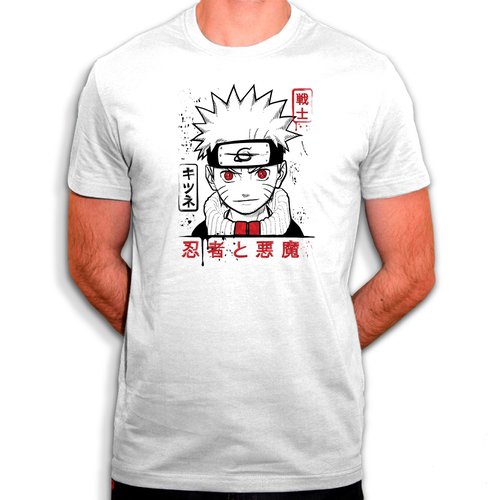 Naruto fanart - t-shirt en coton bio
