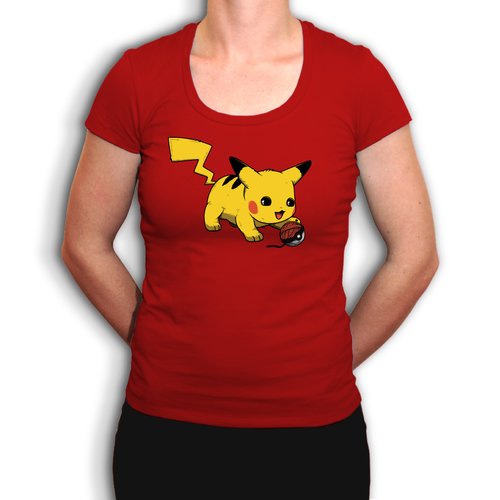Picatchu - t-shirt en coton bio - parodie pikachu en chaton