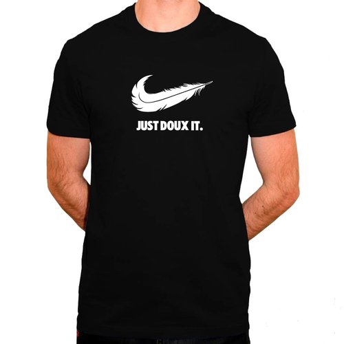 Just doux it - parodie just do it -  t-shirt en coton bio