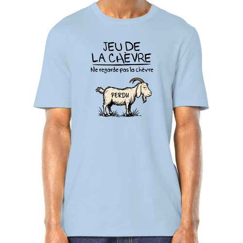 Le jeu de la chèvre - t-shirt en coton bio