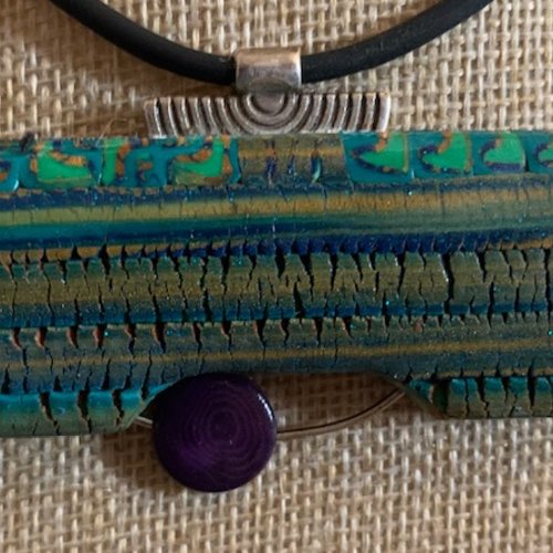 Pendentif en polymère