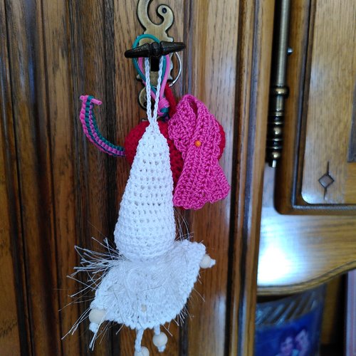 Lot de 3 petits lutins au crochet fait main