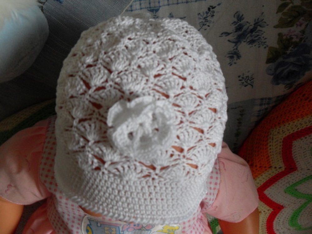 Bonnet et moufles bébé au crochet - avec deux z