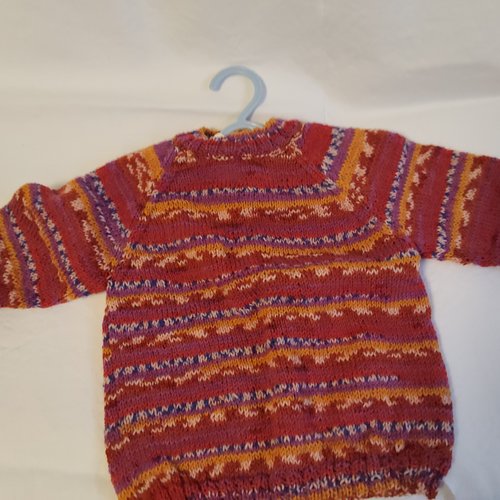 Pull multicolore