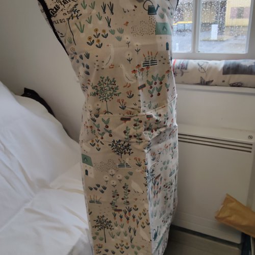 Tablier esprit jardin