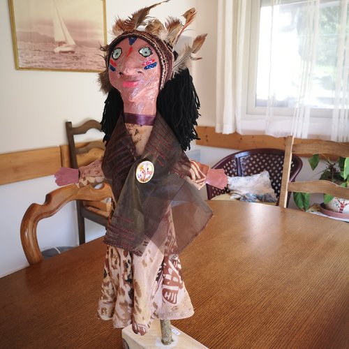 Marionnette : l'indien
