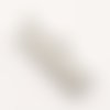 10 fermoirs-griffe -  attaches ruban - pinces - mâchoires - 22 x 8 mm - argenté (fg22a)