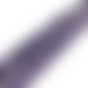 10 perles améthyste chevron - 6 mm - violet / lavande - pierres gemmes - quartz violet - rondes (amp06-2)