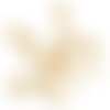 20 pitons à vis - 14 x 7 mm - doré - vis à oeil - bélières - tiges à vis - crochets à visser - idéal pour fimo (belv14d)